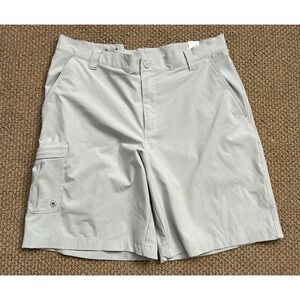 Columbia PFG Shorts Mens Gray Sz 38 Performance Lightweight Outdoor Fishing